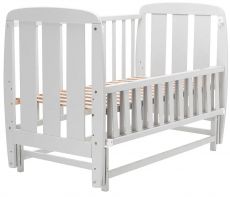 Ліжко Babyroom Кулька SH-02 маятник, відкидний бік, бук, сірий